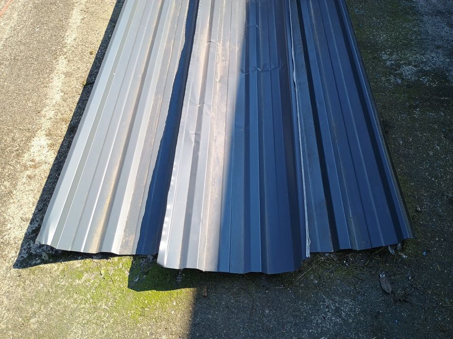 Blacha trapezowa T-18 antracyt 14.2 m2 szara