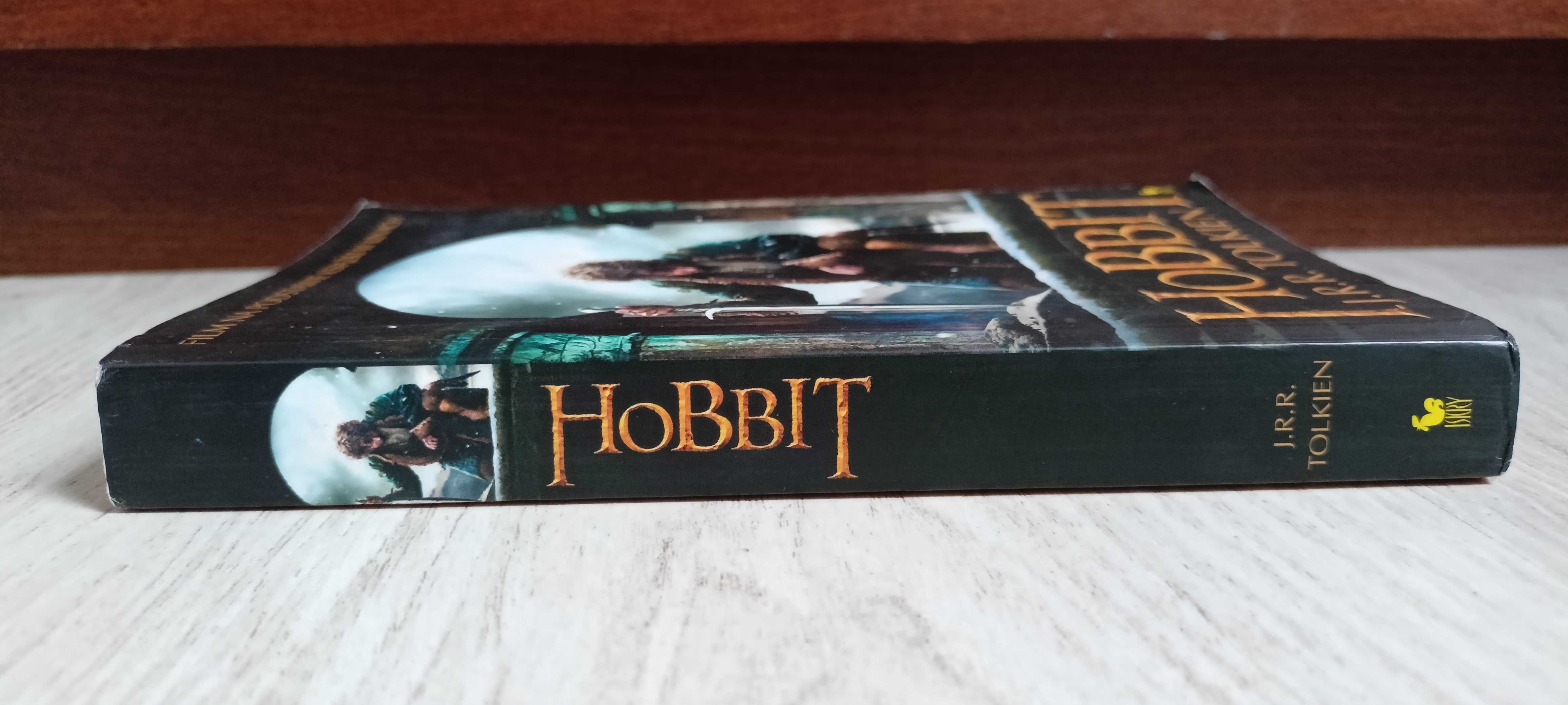 J.R.R. Tolkien Hobbit   lektura    duży format   bdb