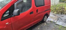 Drzwi lewe przesuwne kierowcy komplet nissan nv200 bdb stan Europa