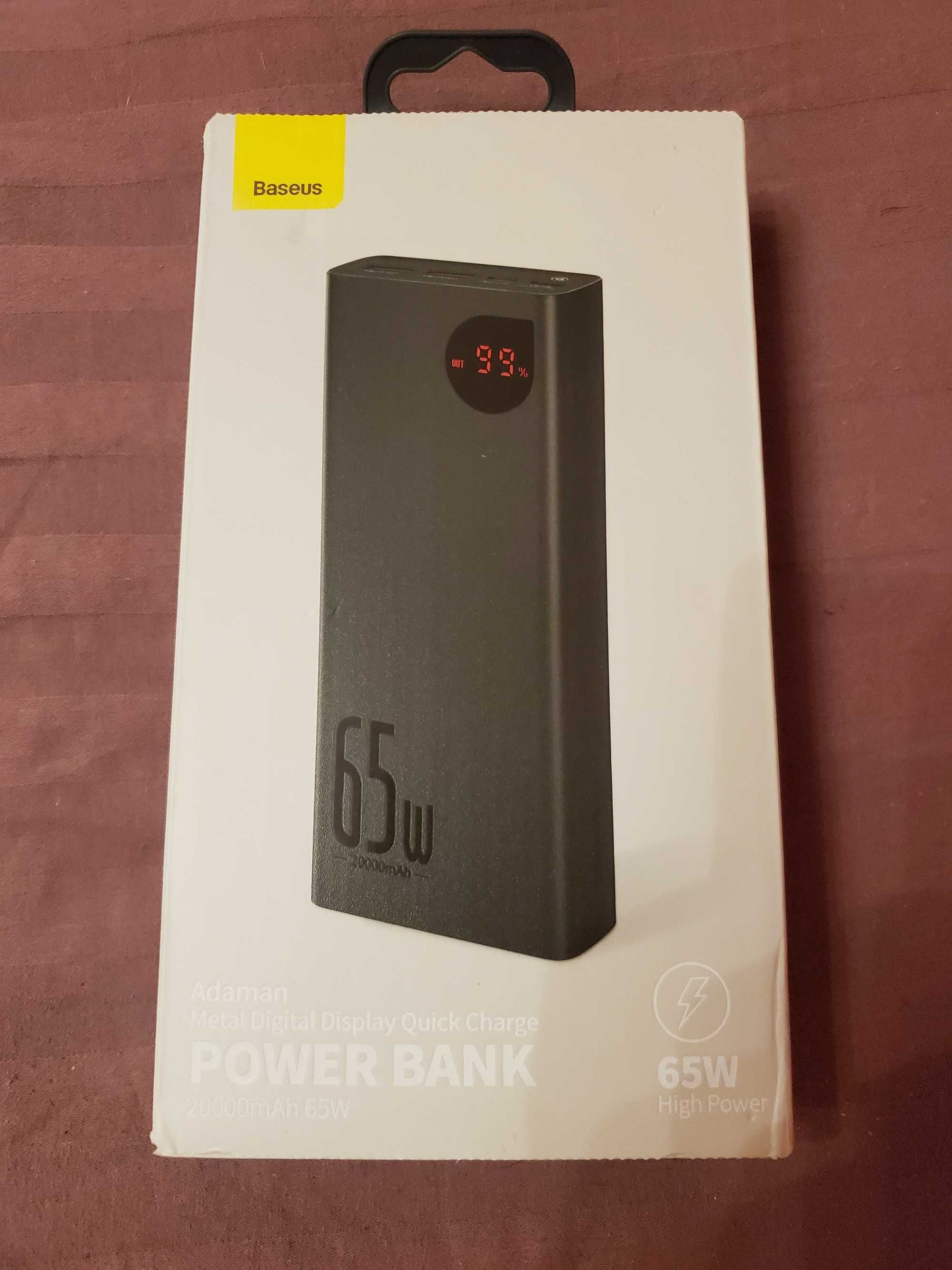 Power bank 20000mAh 65W Baseus