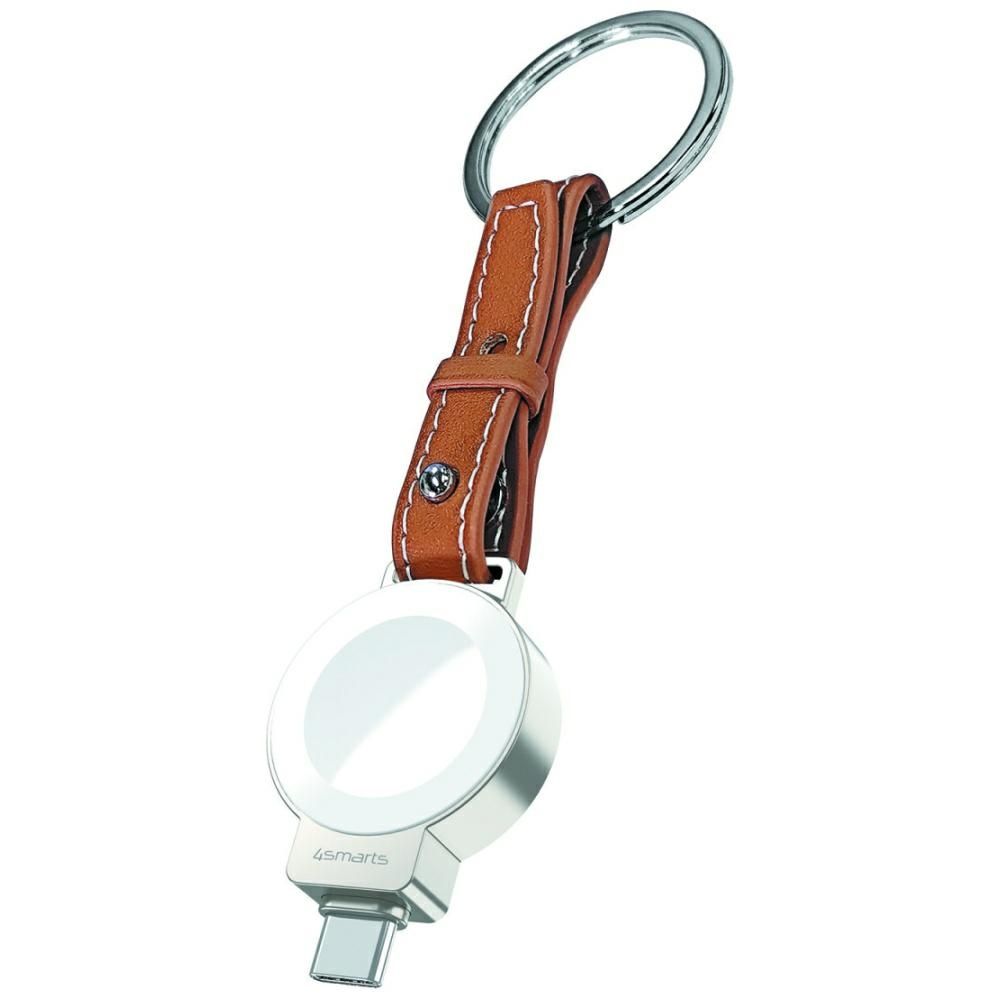 Ładowarka Indukcyjna 4Smarts Do Apple    Watch, Srebrny
