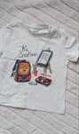 T-shirt z klapkami dla chłopca chłopięcy, Mayoral, 74-80
