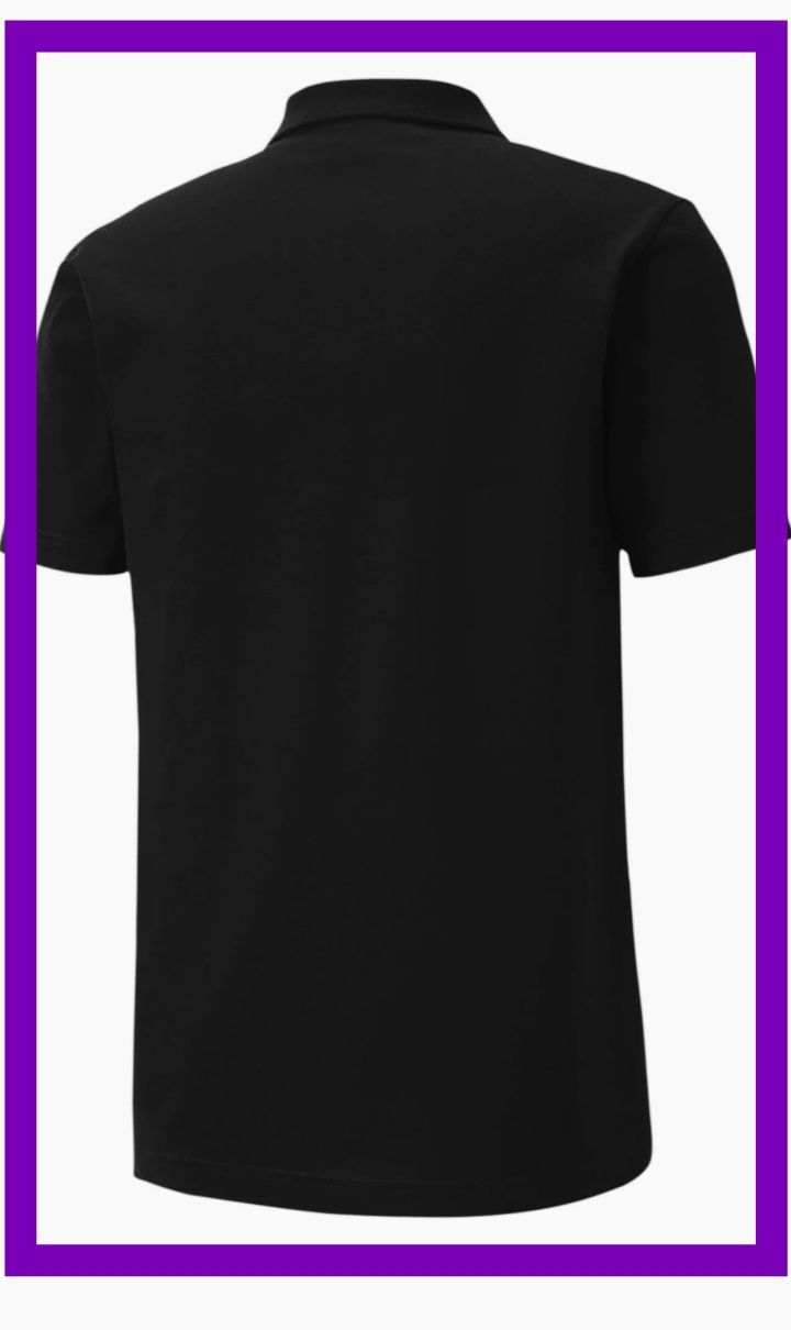 Puma koszulka polo męska, rozmiar M, czarna