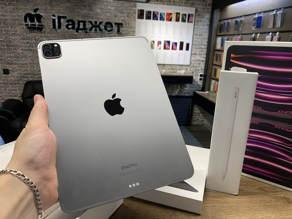 iPad Pro 11 M2 Wi-Fi + LTE 128GB (Space Gray). Кредит. Гарантія. MP553