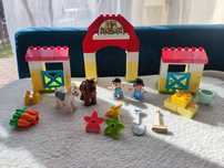 7 zestawów Lego Duplo plus mix klocków