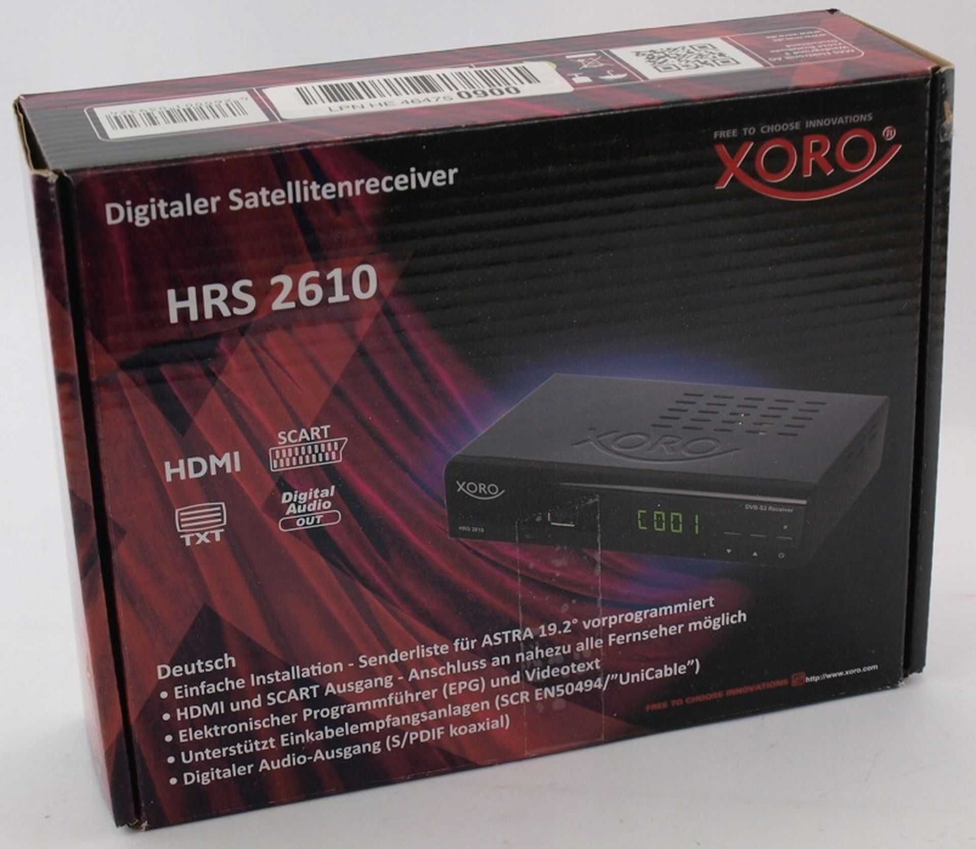 Tuner Satelitarny DVB-S/S2 Xoro HRS 2610 i inne