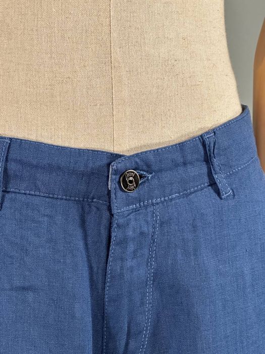 Чоловічі штани brioni лляні брюки бріоні льняные штаны бриони брюки