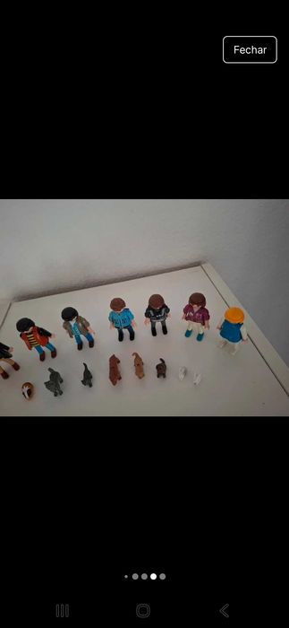 17 Bonecos Playmobil