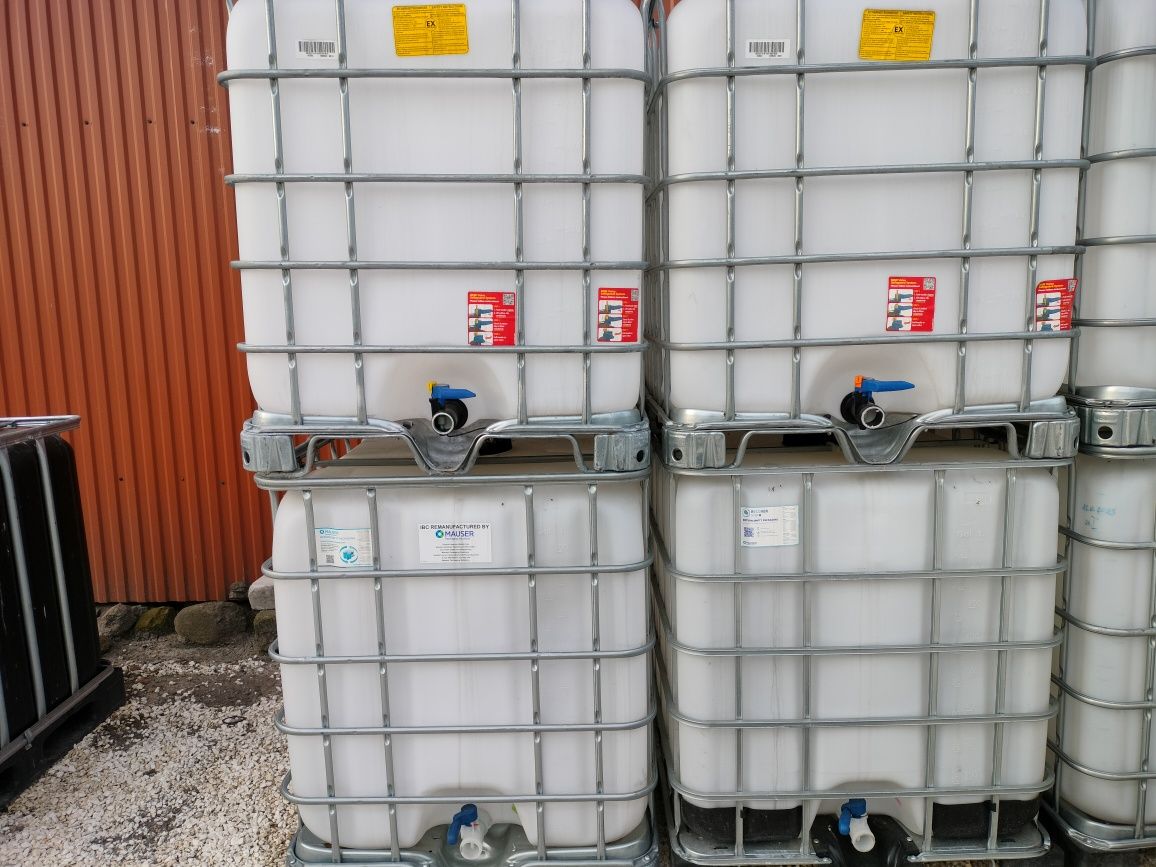 Mauzer mauser paletopojemnik IBC beczka zbiornik adblue 1000l 600l RSM
