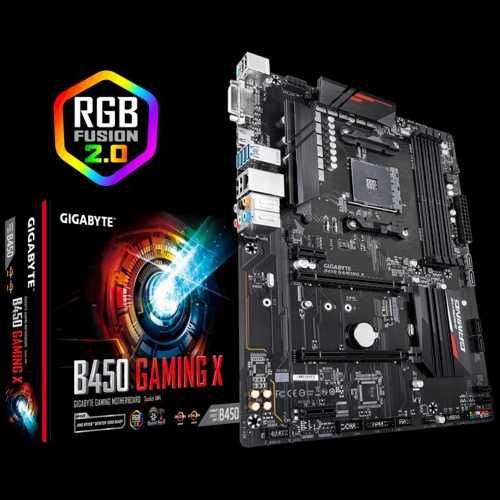 (~60$) Материнська плата Gigabyte B450 Gaming X (тест працездатності)