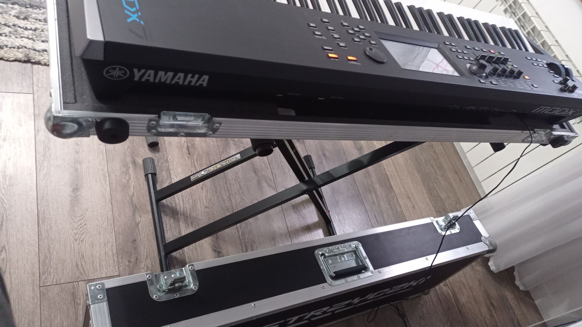 Yamaha Modox 7 + case, statyw, krzesło.