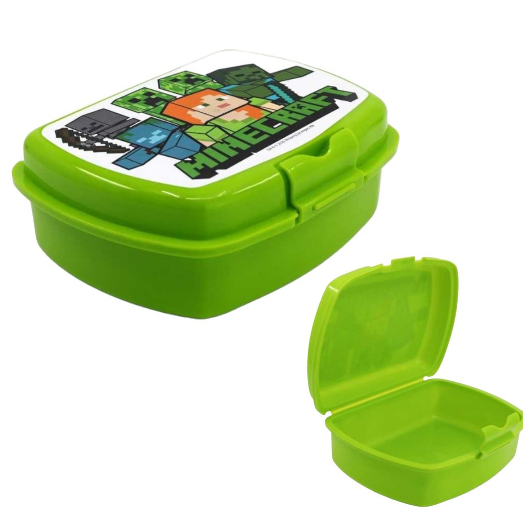 minecraft-pudełko kanapki śniadaniówka minecraft lunch box pojemnik