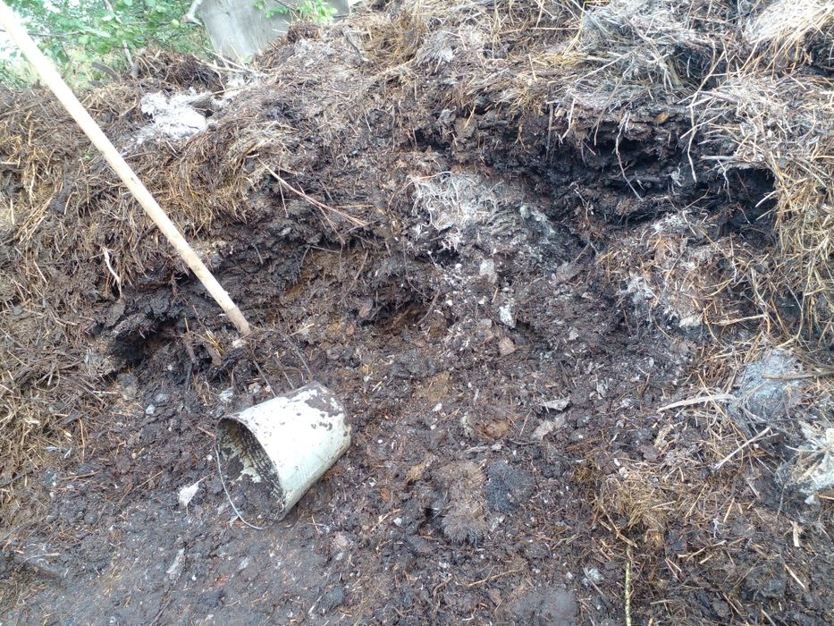 Перегній, Козиний навоз, удобрение,, Добриво, Перегной, мульча, биогу