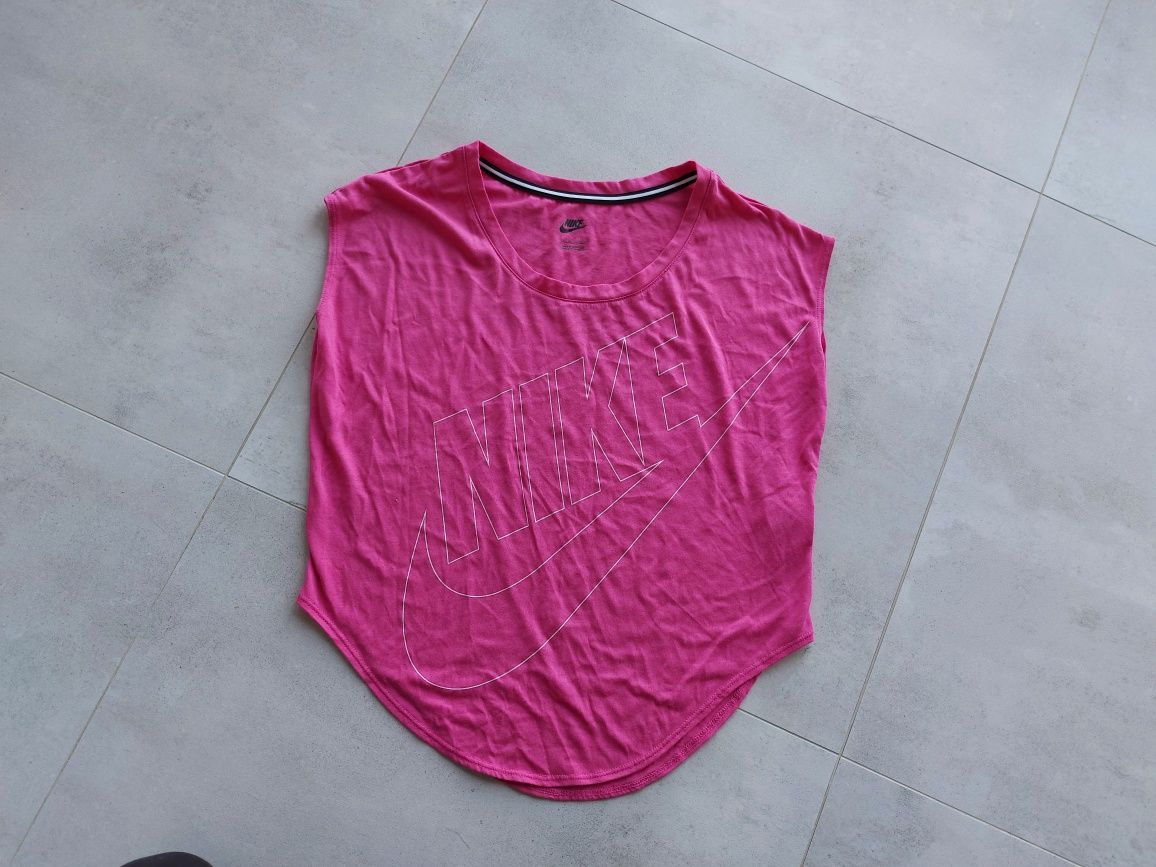 Luźny t-shirt koszulka Top Nike Signal