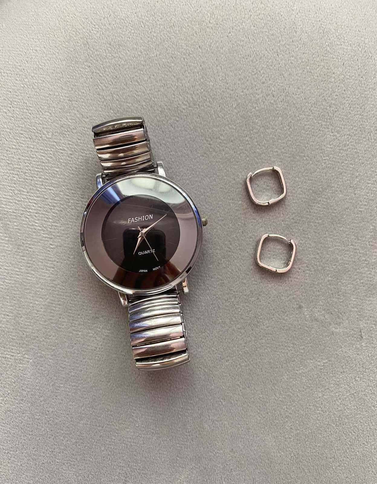 Женские наручные часы жіночий годинник срібний серебристые чоловічий