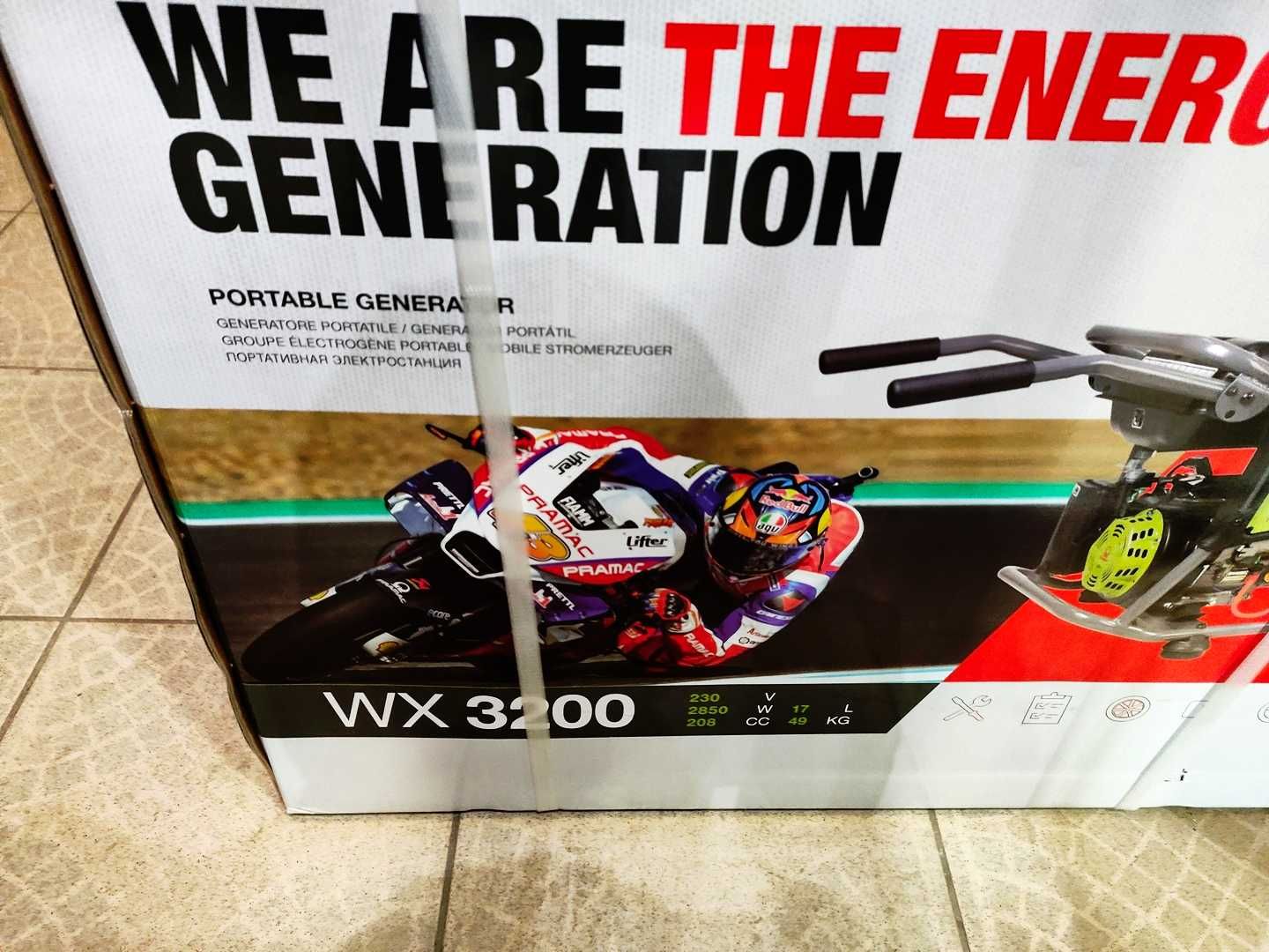 NOWY Agregat prądotwórczy Pramac WX 3200 Generator GW| Plus Lombard