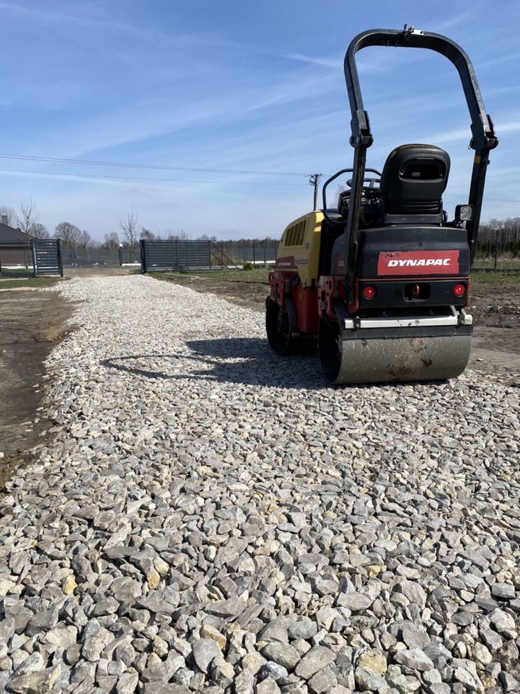 Przekrusz betonowy Gruz kruszony Mielony Frezowany beton Transport