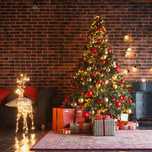 Árvore de Natal 210cm Reutilizável e Fácil de Montar 2.1m Verde NOVO