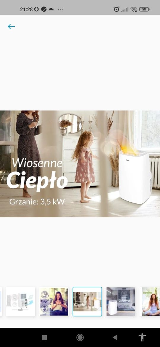 Klimatyzator Vaco roczny