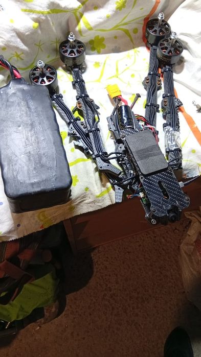 fpv дрон 15 дюймів оптоволокно