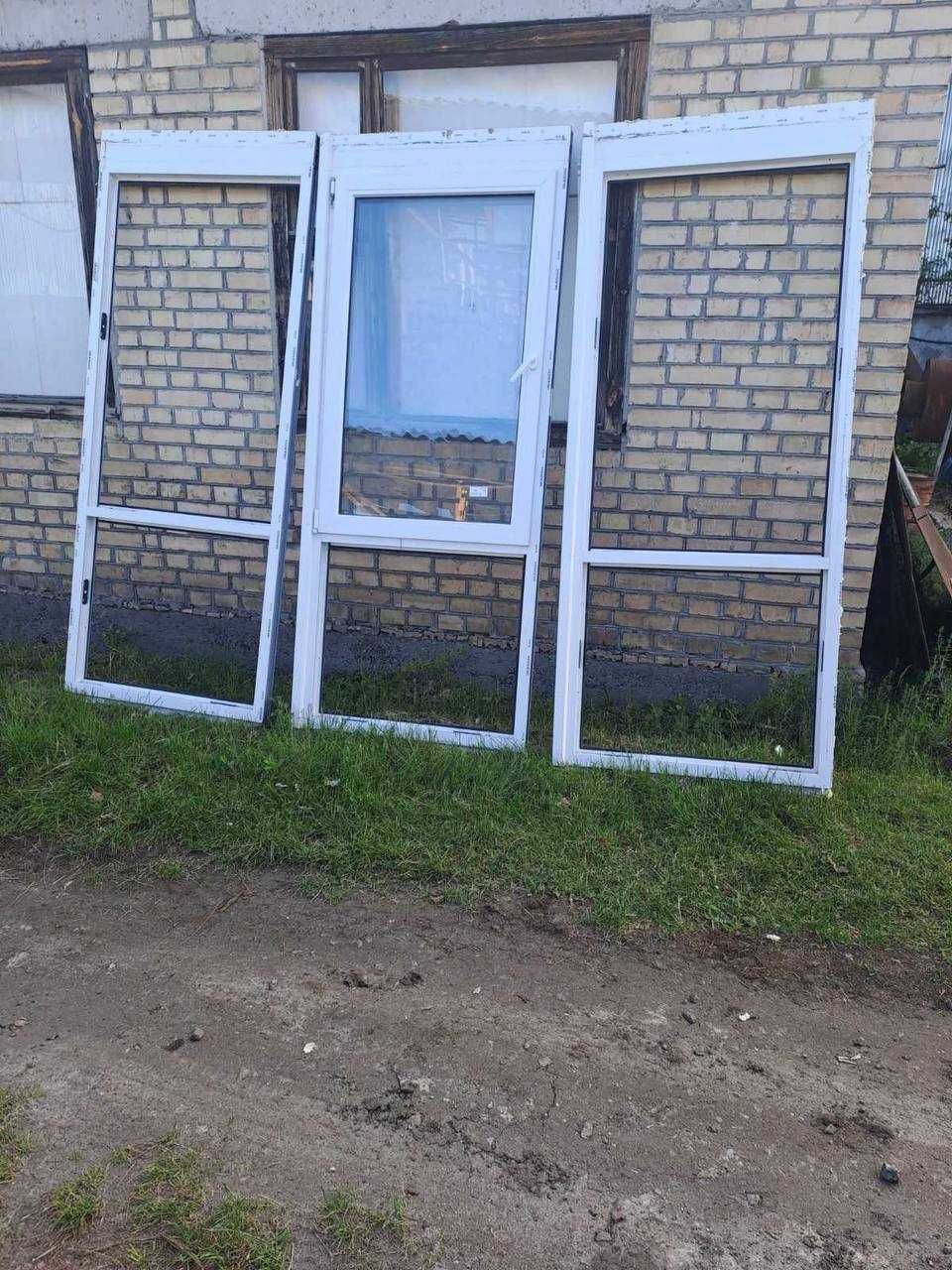 Продам б/у металопластикові вікна (Rehau та Viknaland)