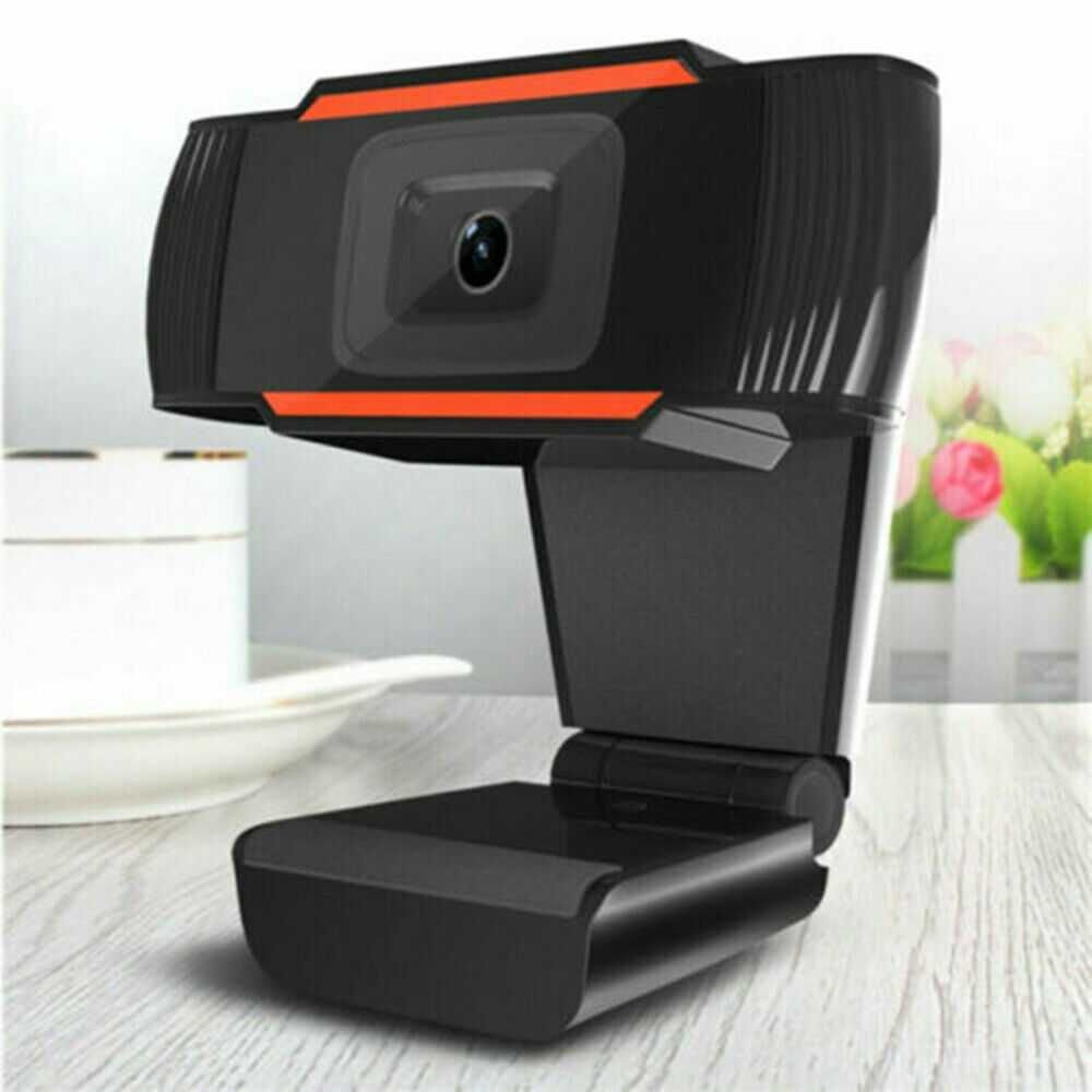 Webcam USB autofocus com microfone