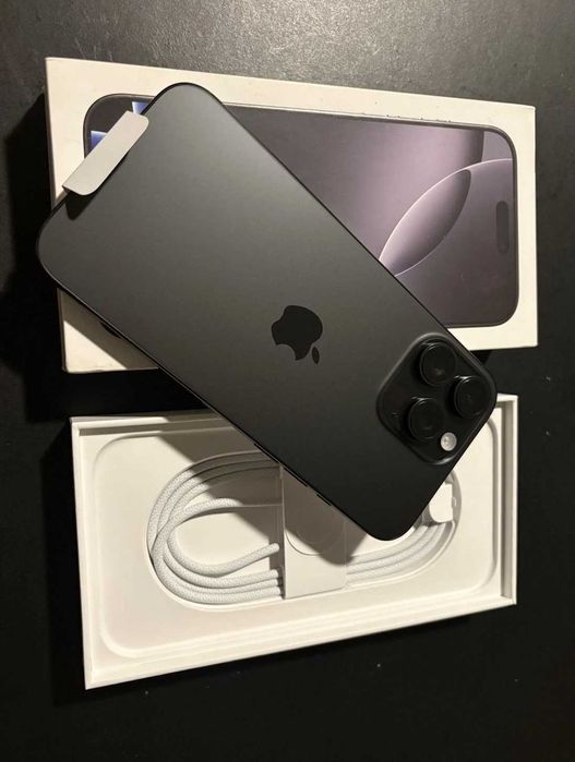 APPLE IPHONE 16 PRO MAX 256GB BLACK