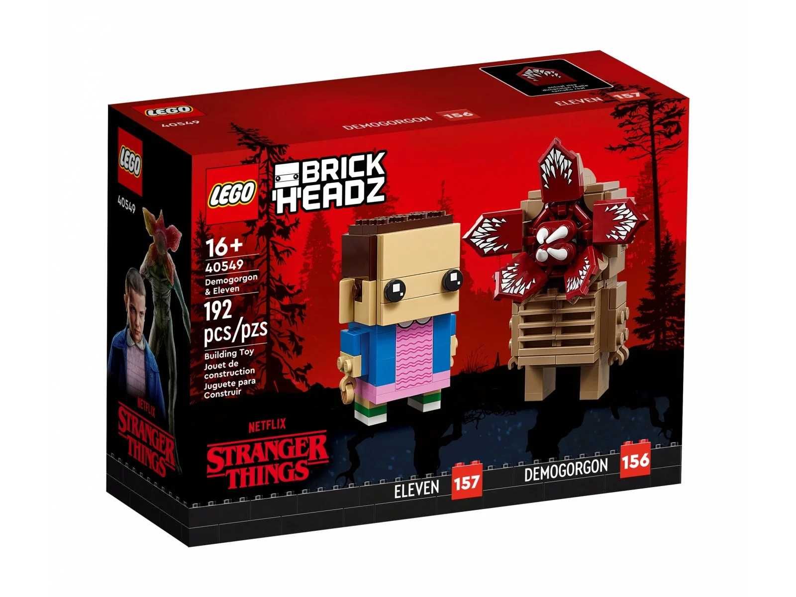 LEGO 40549 BrickHeadz Demogorgon i Jedenastka