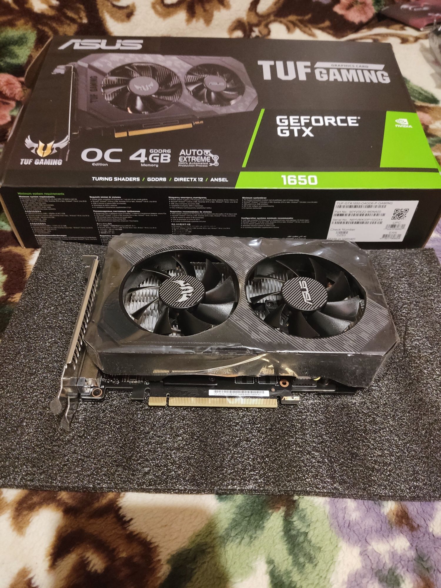 Asus TUF Gaming GeForce GTX 1650