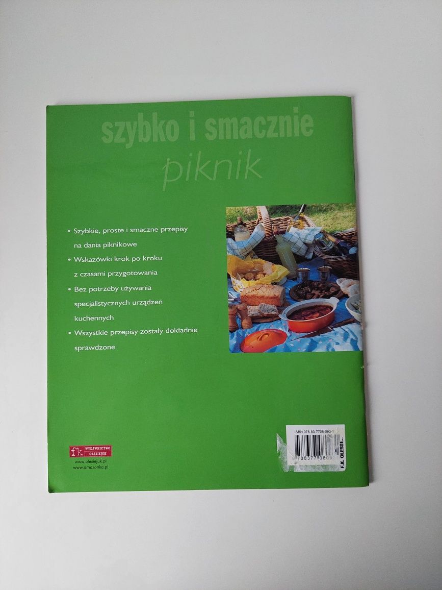 Książka kucharska Dania na piknik