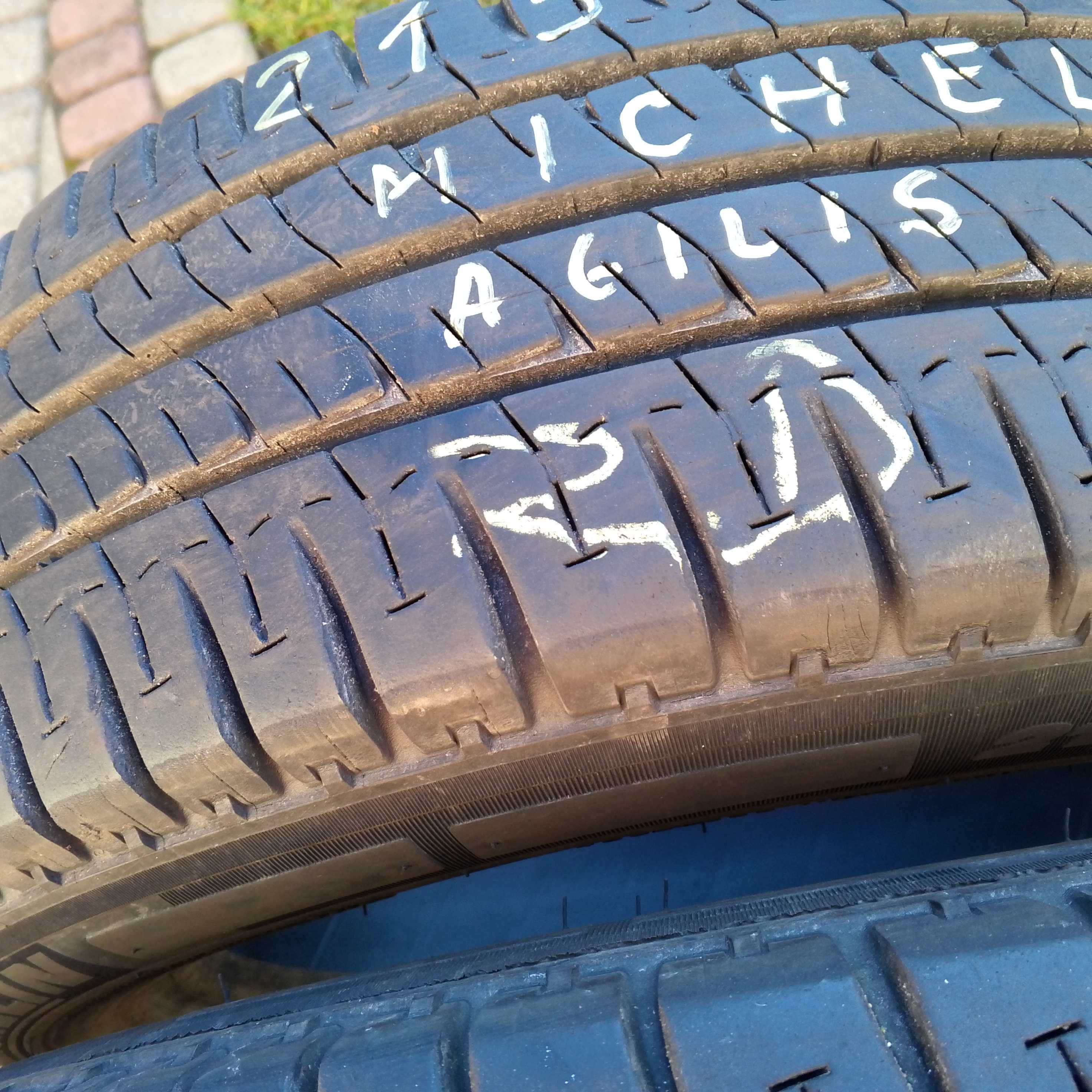 opony jak NOWE 2szt. 215/60/17 C Michelin Agilis 2020 rok