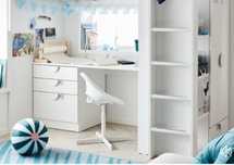 NOWA 1 sztuka Smastad biały front szuflada 15x60cm IKEA do biurka