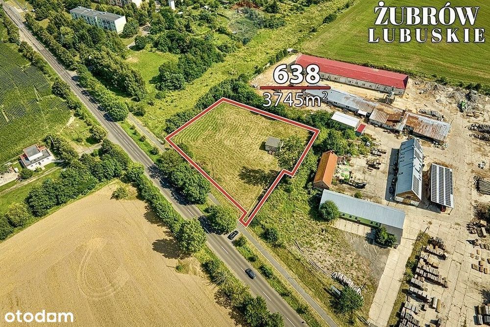 Działka inwestycyjna z Wz, 3.745 m²