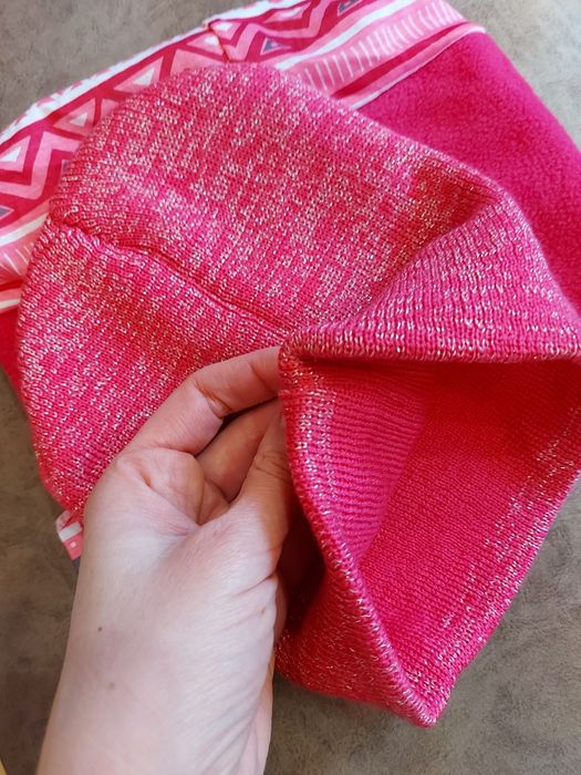 Набір для дівчинки 6-10 років шапка+шарф труба