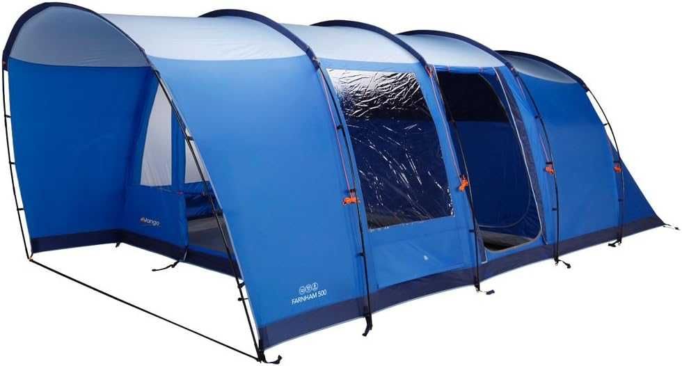 Vango Farnham namiot tunelowy 500 namiot kempingowy dla 5 osób NOWY