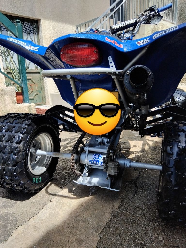 Moto4 Yamaha raptor 350 dá para conduzir com carta de carro