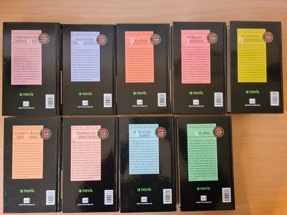 9 livros da coleção Novis, Biblioteca Visão
