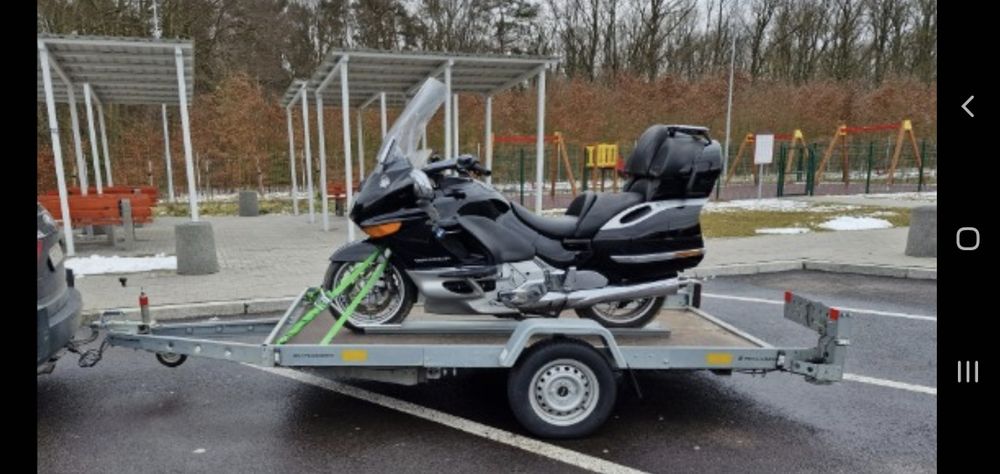 LAWETA Motocyklowa uchylna na (1-2-3 motocykle) do UŻYCZENIA 7/24