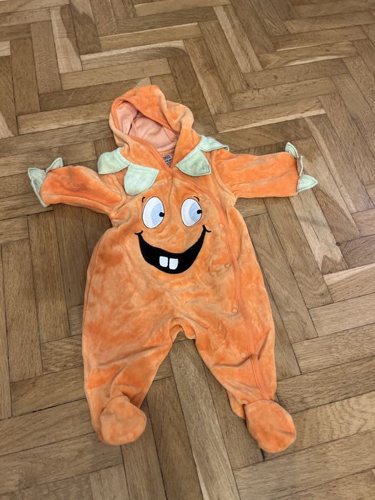 Halloween, dynia, przebranie dzla bobasa