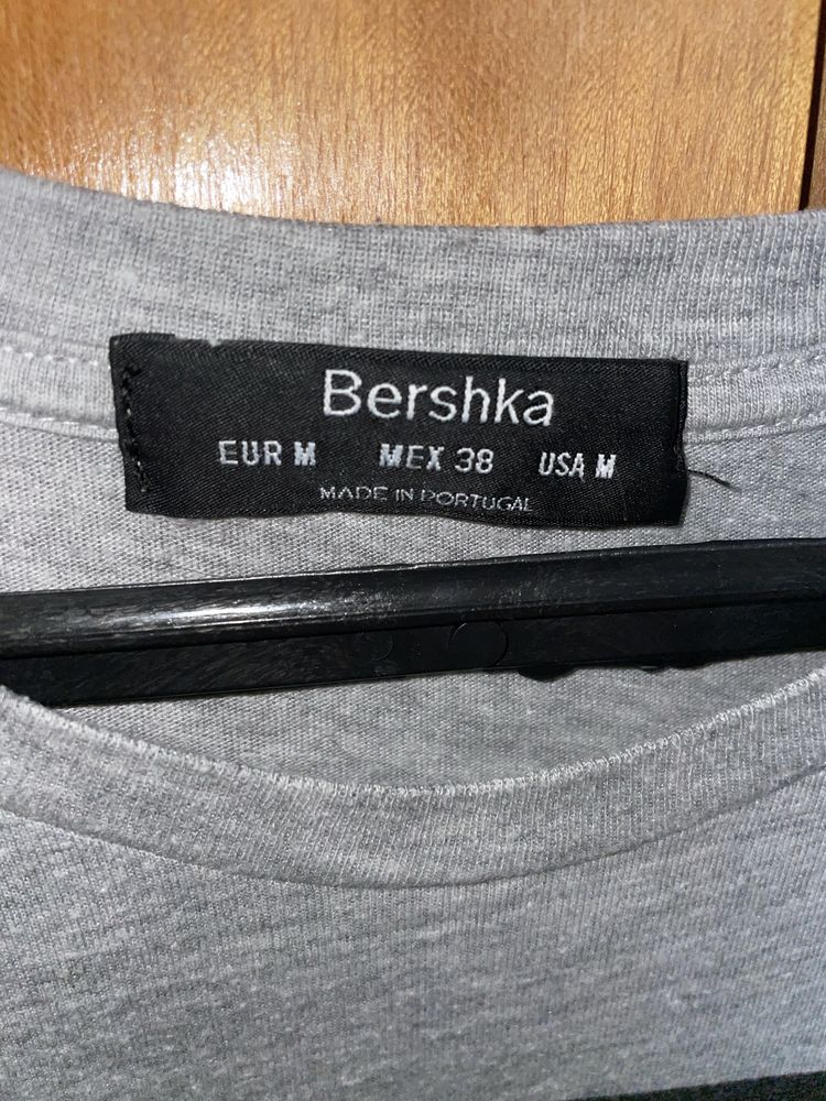 Tshirt comprida homem bershka