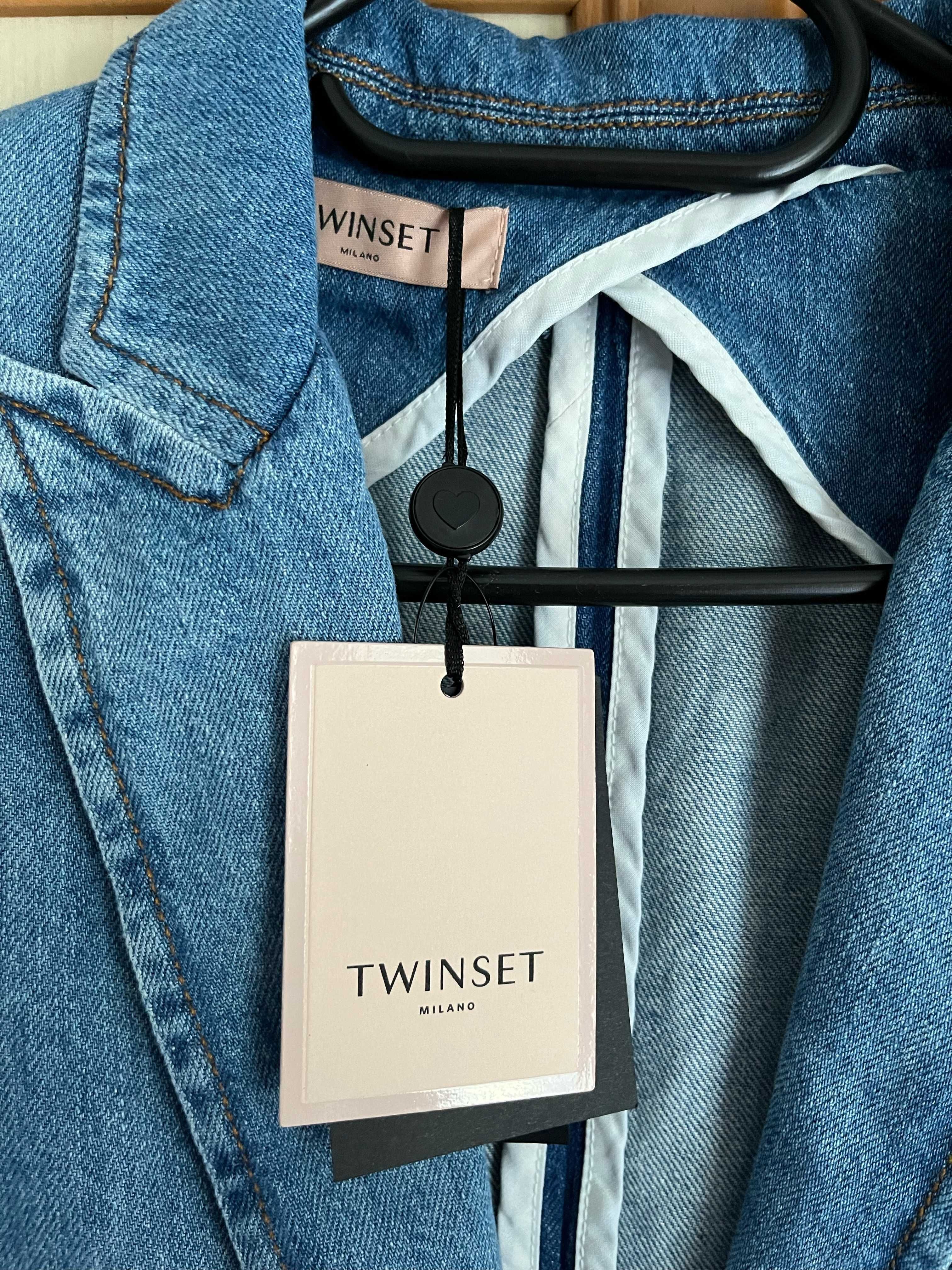 Jeansowa marynarka Twinset