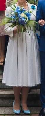 Unikalna sukienka ślubna roz. 42 / XL