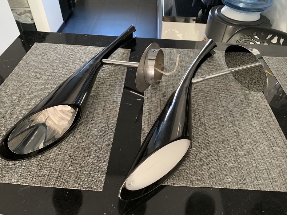 Lampa / Kinkiet czarny POP