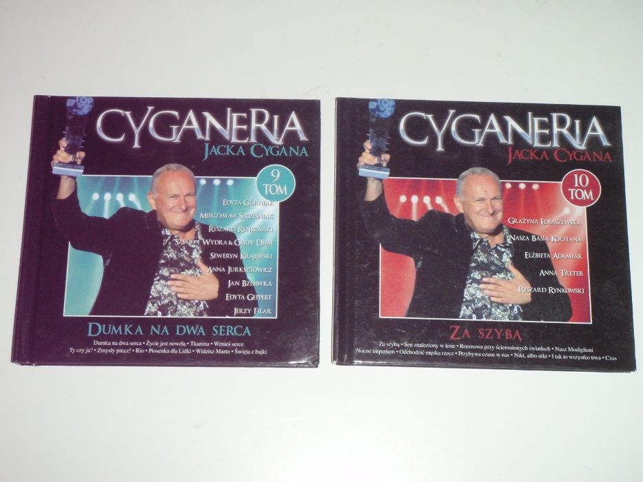 CYGANERIA Jacka Cygana komplet 10 NOWYCH płyt CD - UNIKAT