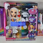 Уц Лялька Рейнбоу Хай Розфарбуй  створи Rainbow High Watercolor 507598