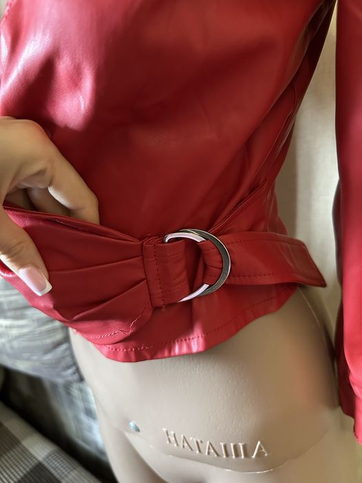 Піджак еко шкіра Bershka Xs