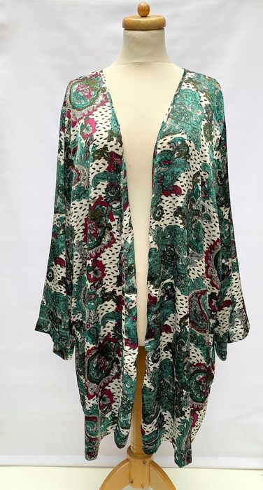 Kimono Wzory Boho Etniczne Indiska XL 42 Narzutka