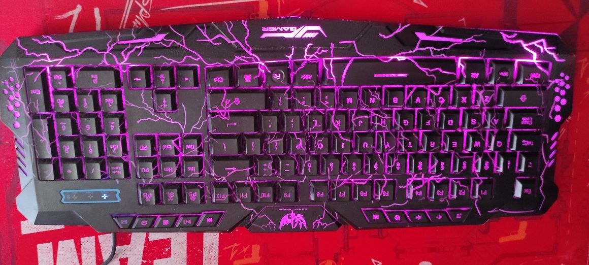 Teclado Gaming Preto