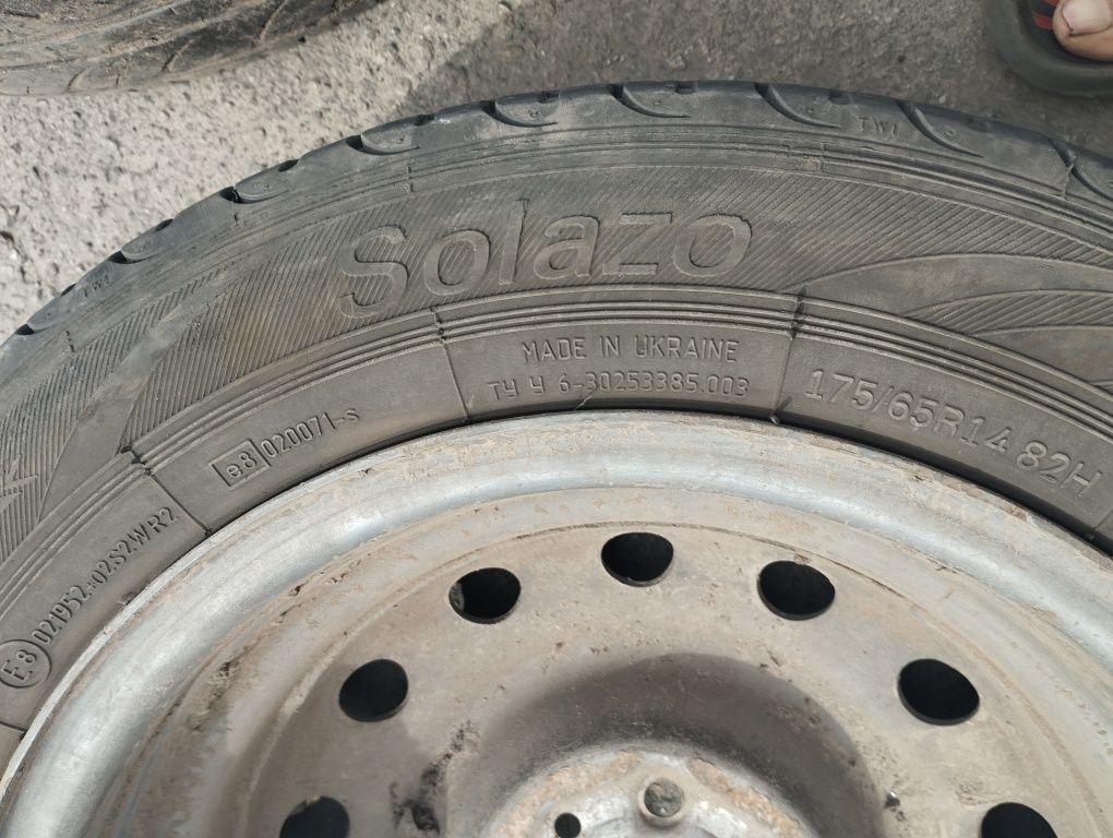 Шини solazo 175/65 r14