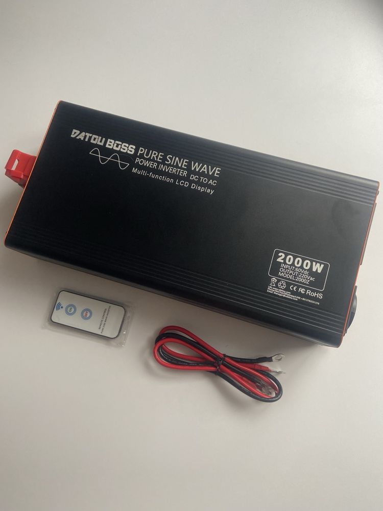 Новый инвертор DATOUBOSS 4000/2000 60V-220V